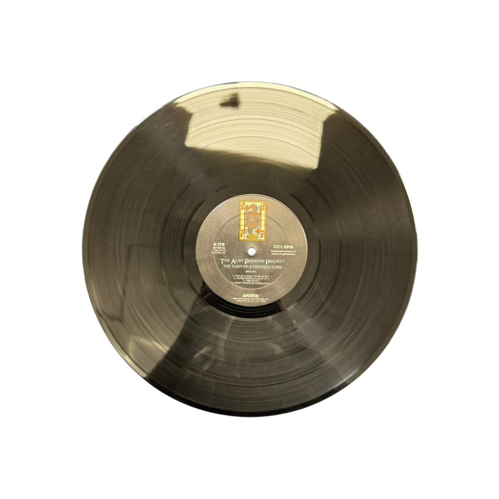 Alan Parsons Project - The Turn Of A Friendly Card Vinyl LP Record Album AL 9518 - Picture 3 of 4